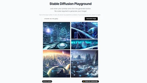 AI繪圖網站推薦 Stable Diffusion